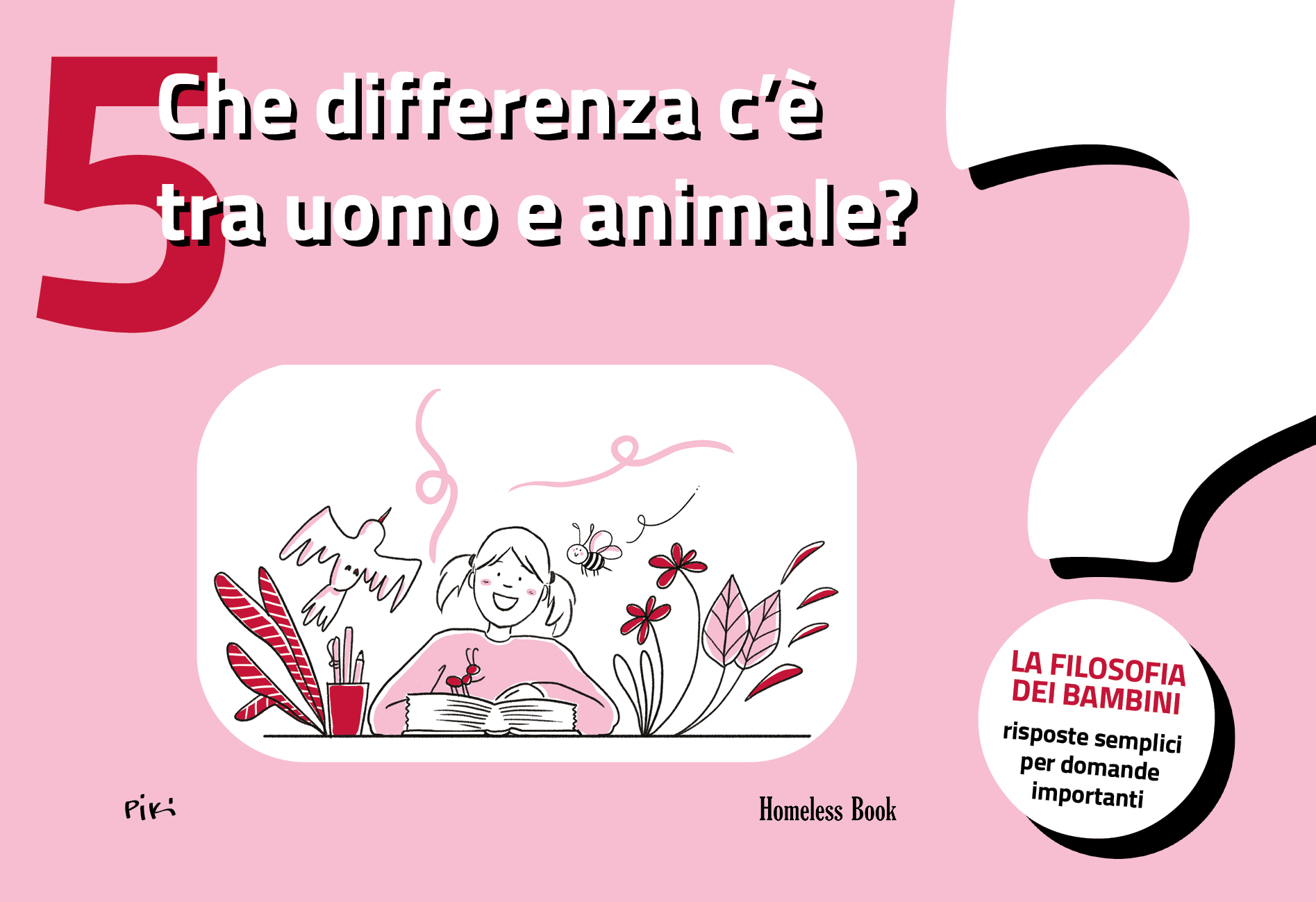 Copertina di Che differenza c’è tra uomo e animale?